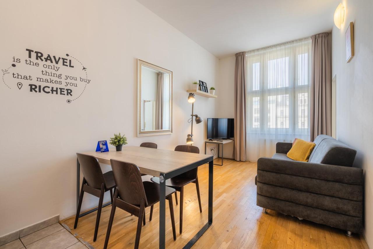 Ea Aparthotel Melantrich Prag Exteriör bild