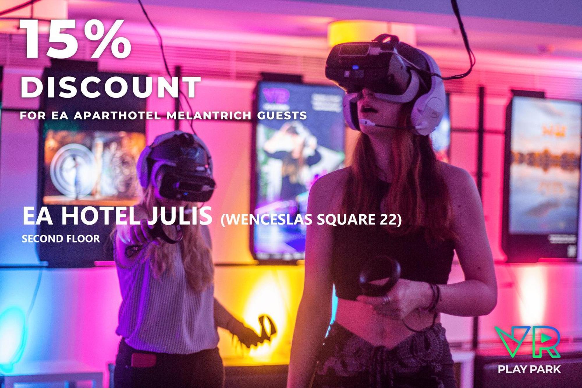 Ea Aparthotel Melantrich Prag Exteriör bild